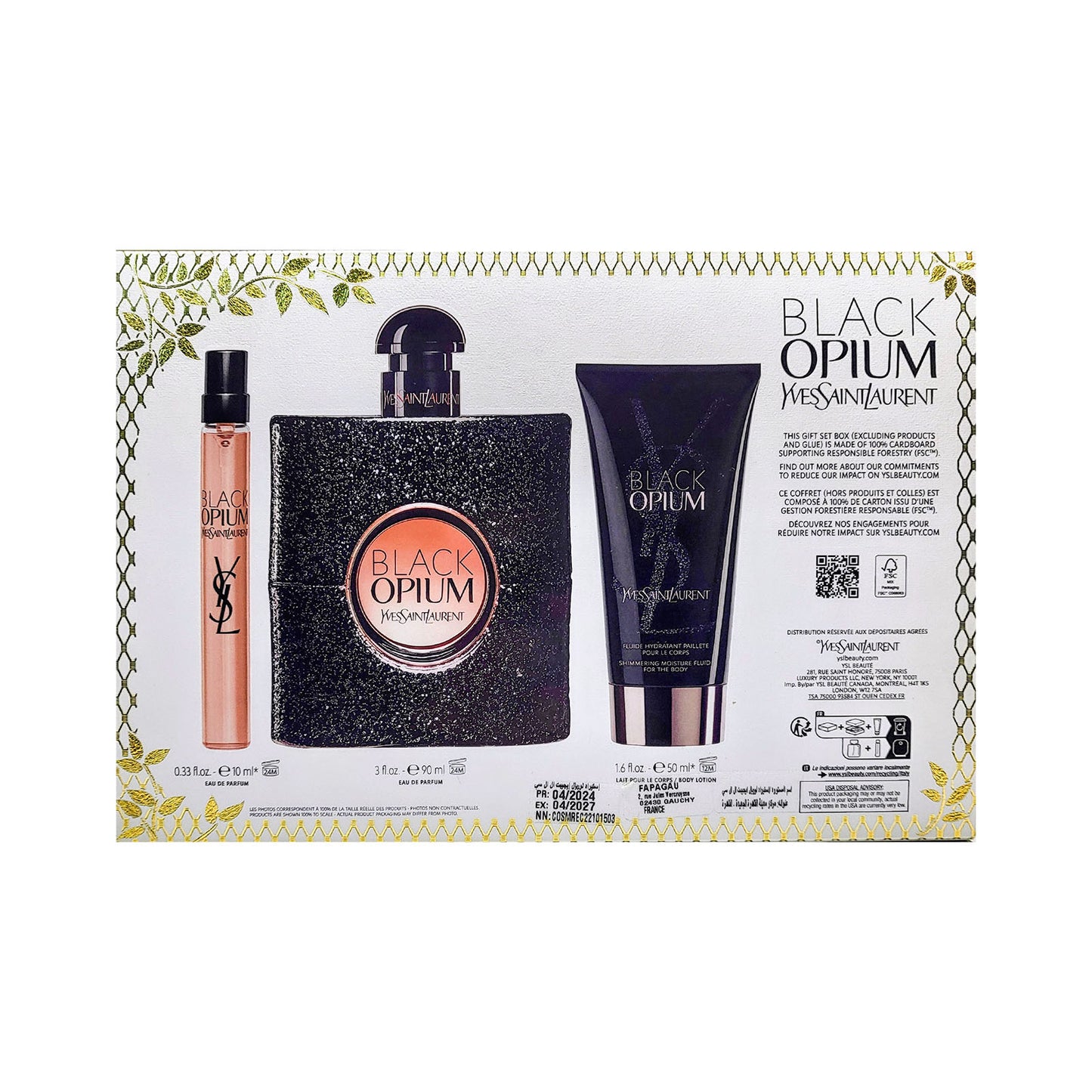 Yves Saint Laurent Black Opium EDP Gift Set
