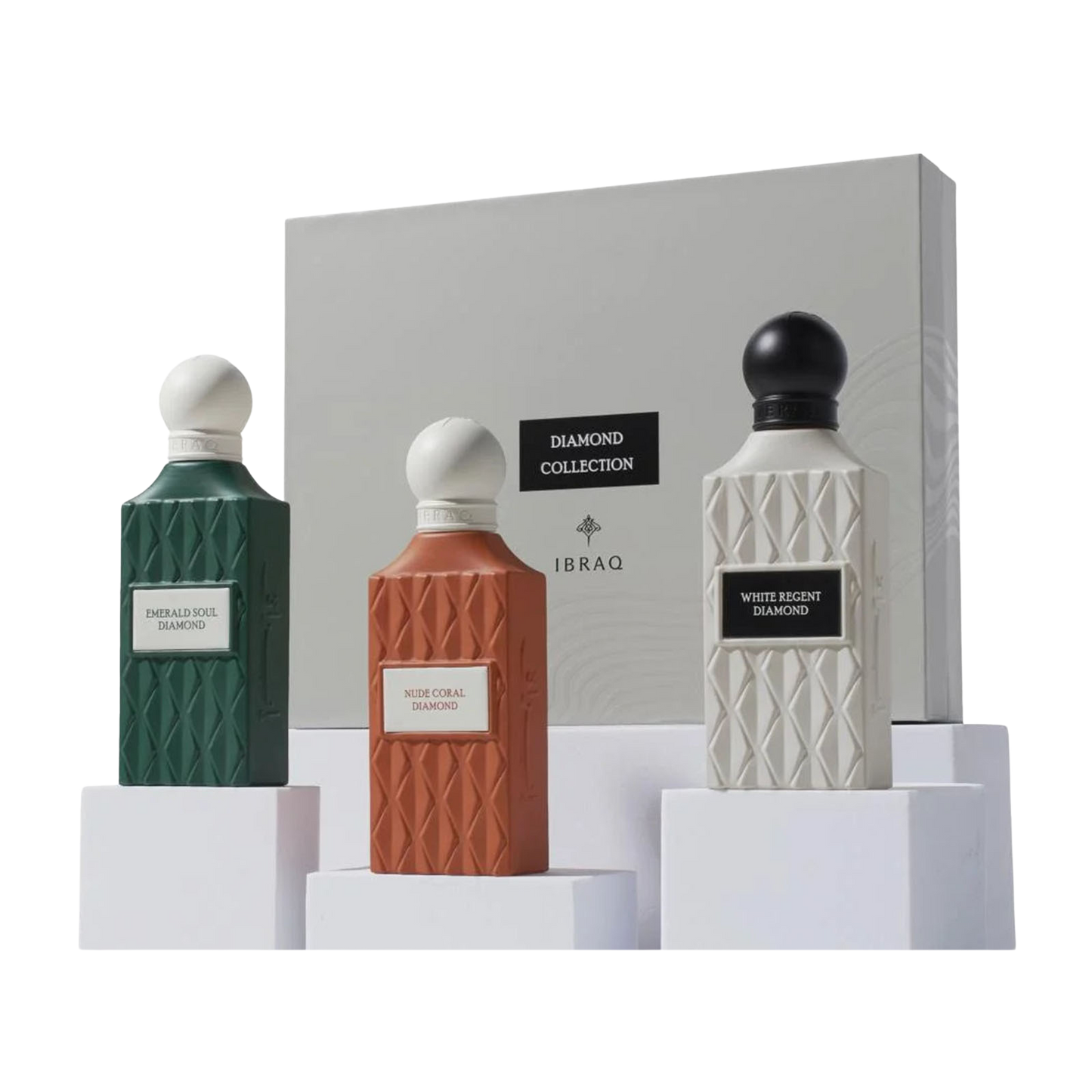 Ibraheem AlQurashi Grey Diamond Collection 2 Gift Set