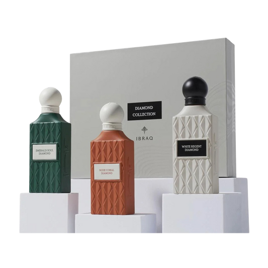 Ibraheem AlQurashi Grey Diamond Collection 2 Gift Set